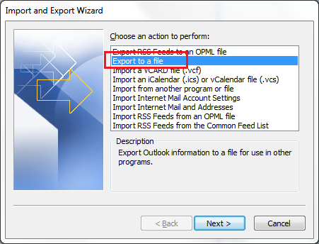 outlook 2016 export to pdf