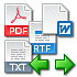 Export and import notes/memos to PDF, DOC, DOCX, RTF, TXT, ODT, HTML, MHT and ePub formats