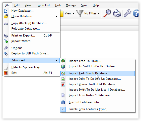 Task Coach Import