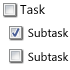 Subtasks feature